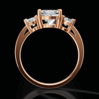 Celeste Oval Trilogy Ring