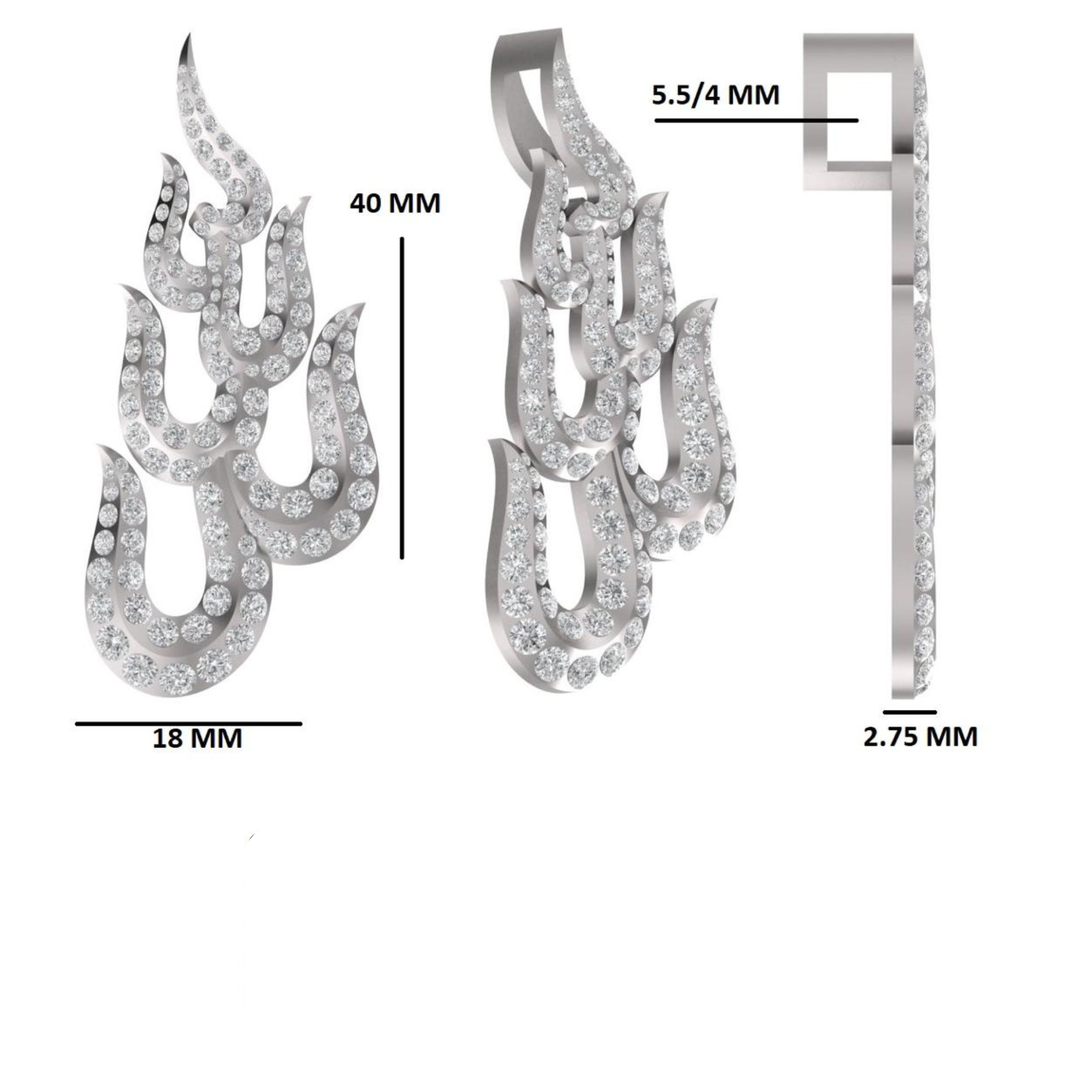 Kedar Trishula Pendant