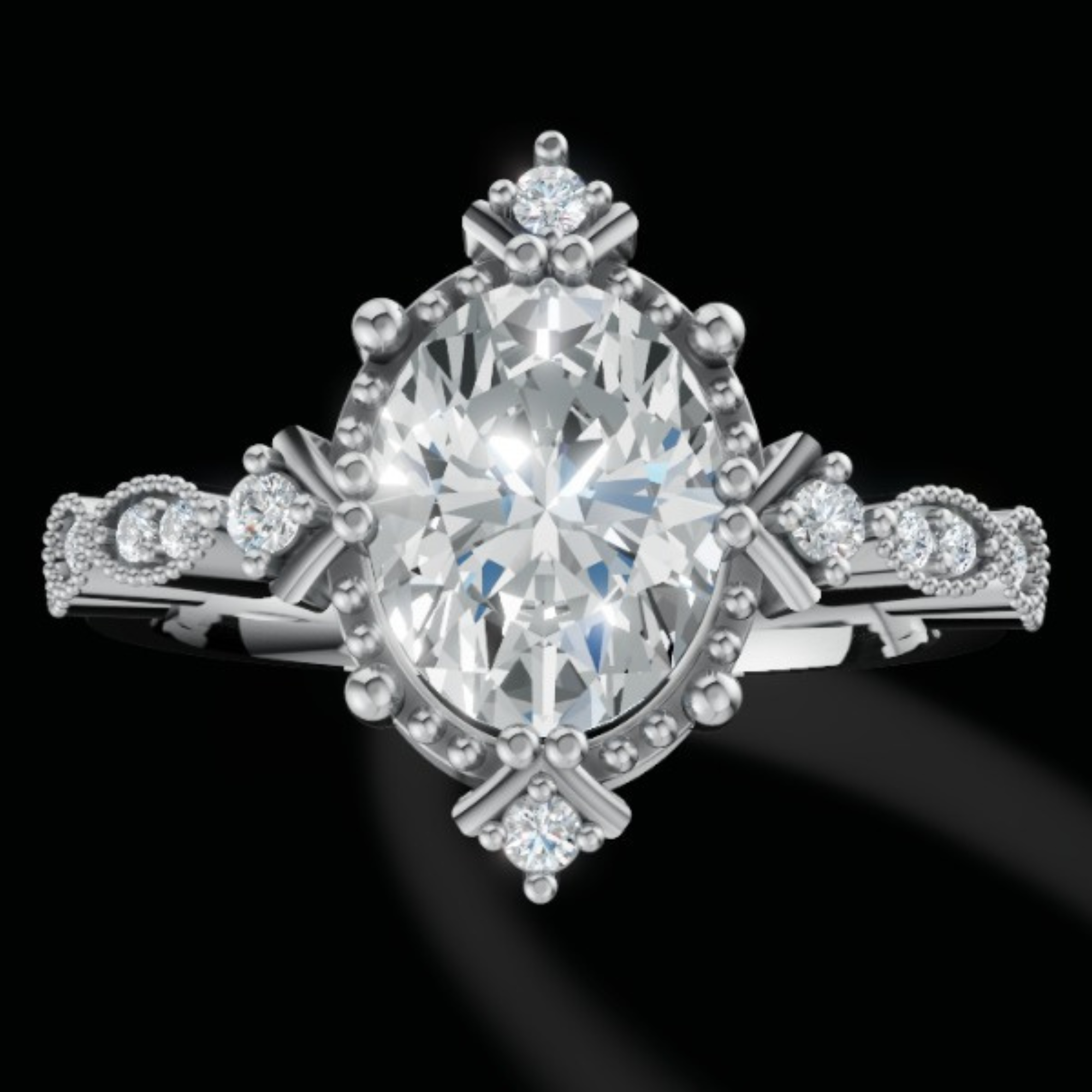 Nova Regal Oval Ring