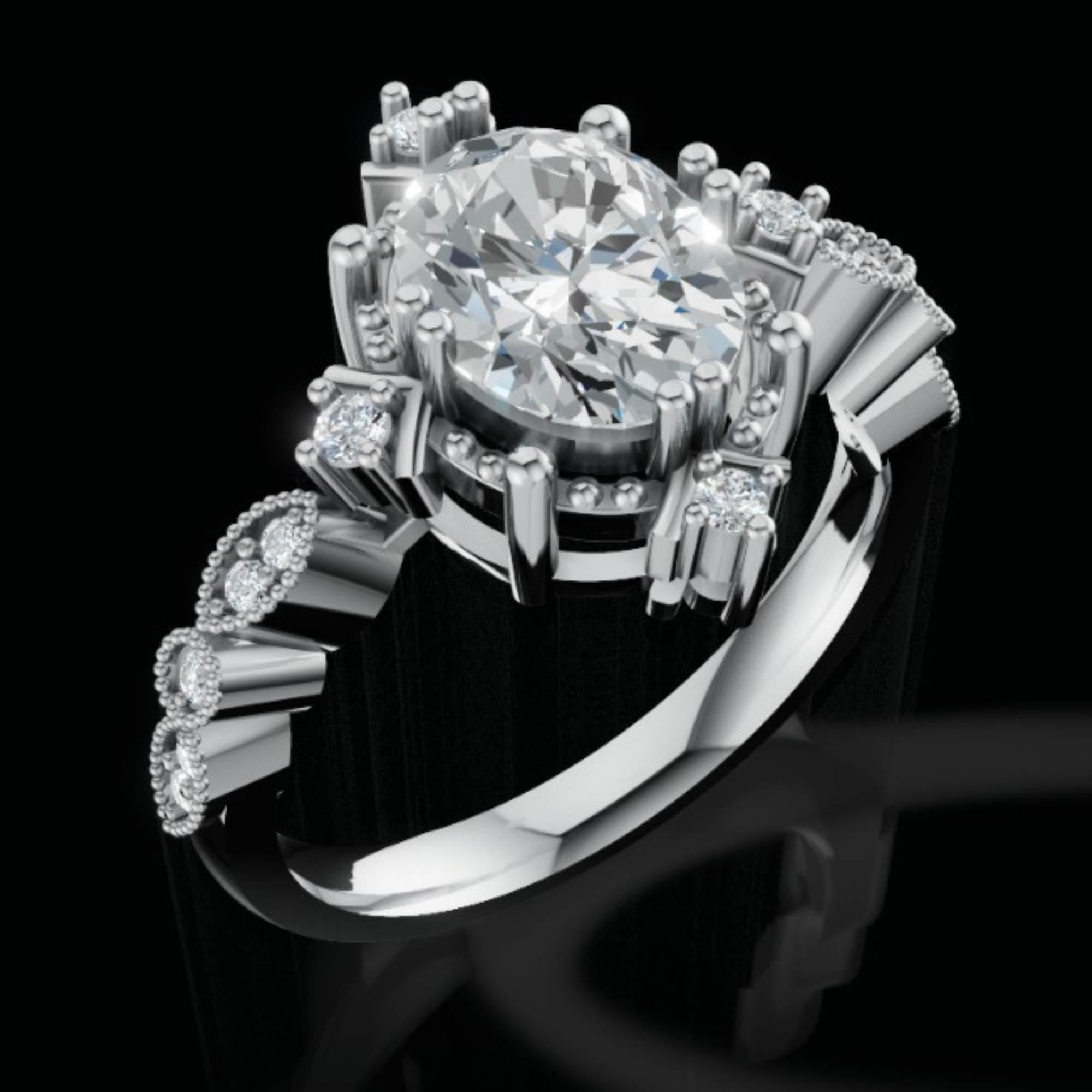 Nova Regal Oval Ring
