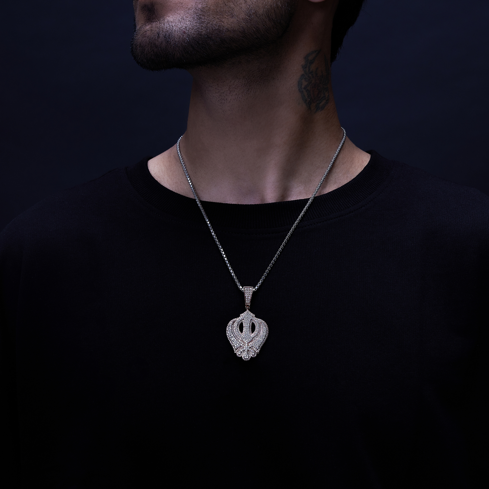 Iced Khanda Pendant