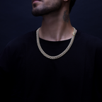 10MM Yellow Gold Cuban Chain