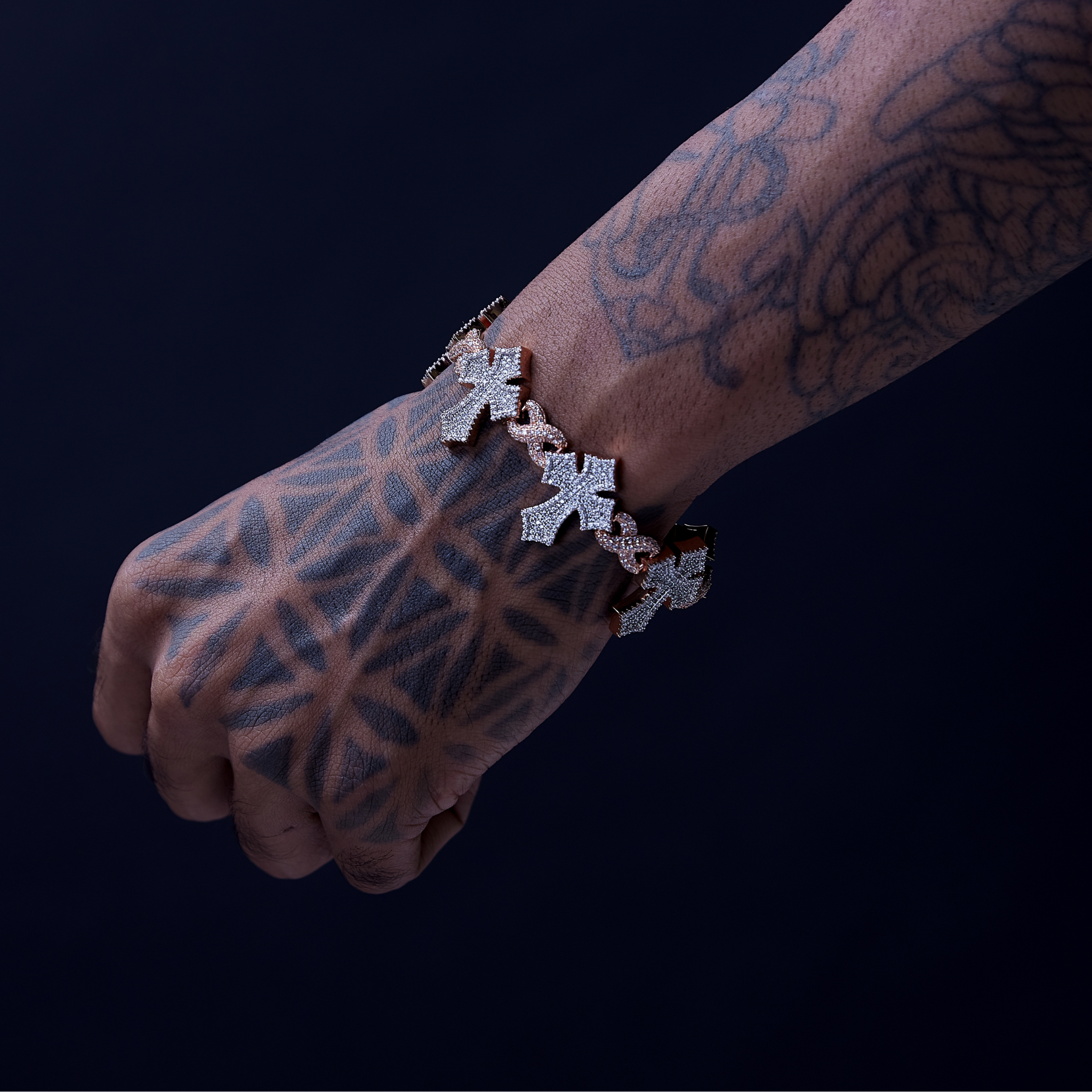 Infinite Cross Bracelet