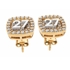 Custom Initial Studs