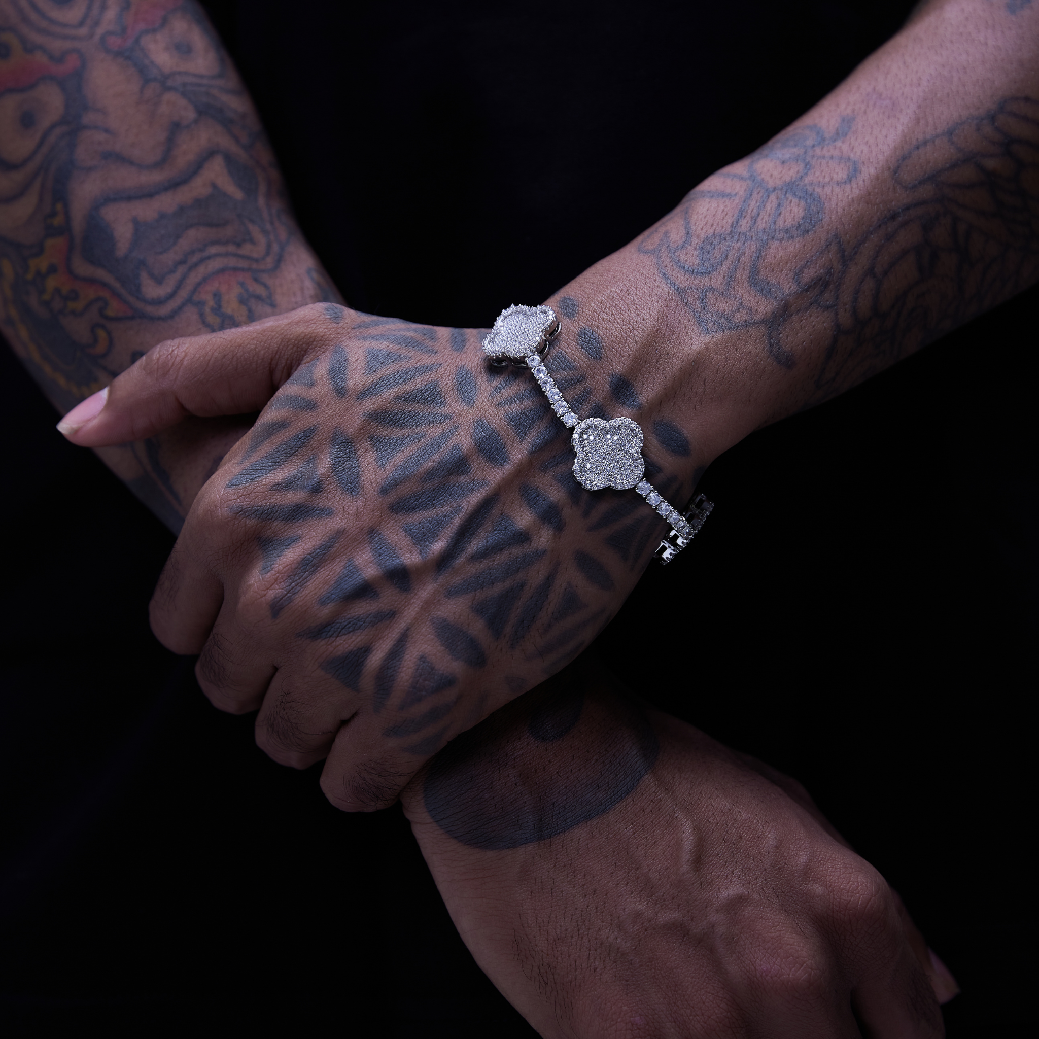 Clover Tennis Bracelet