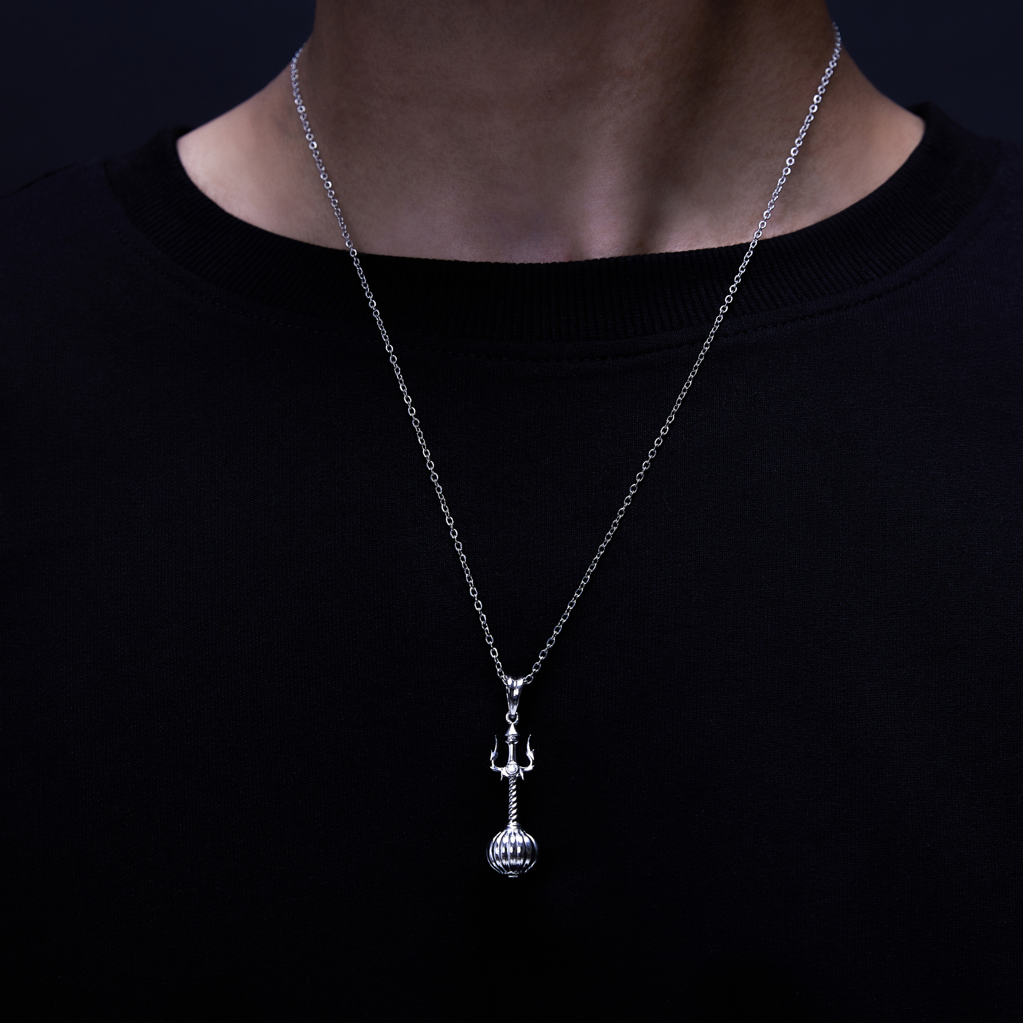 Gada Trishul Pendant