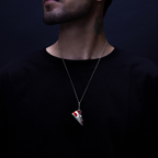 Red Jordan Pendant