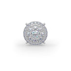 Cluster Micro Pave Earring