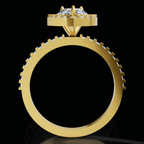 Liora Pear Glow ring