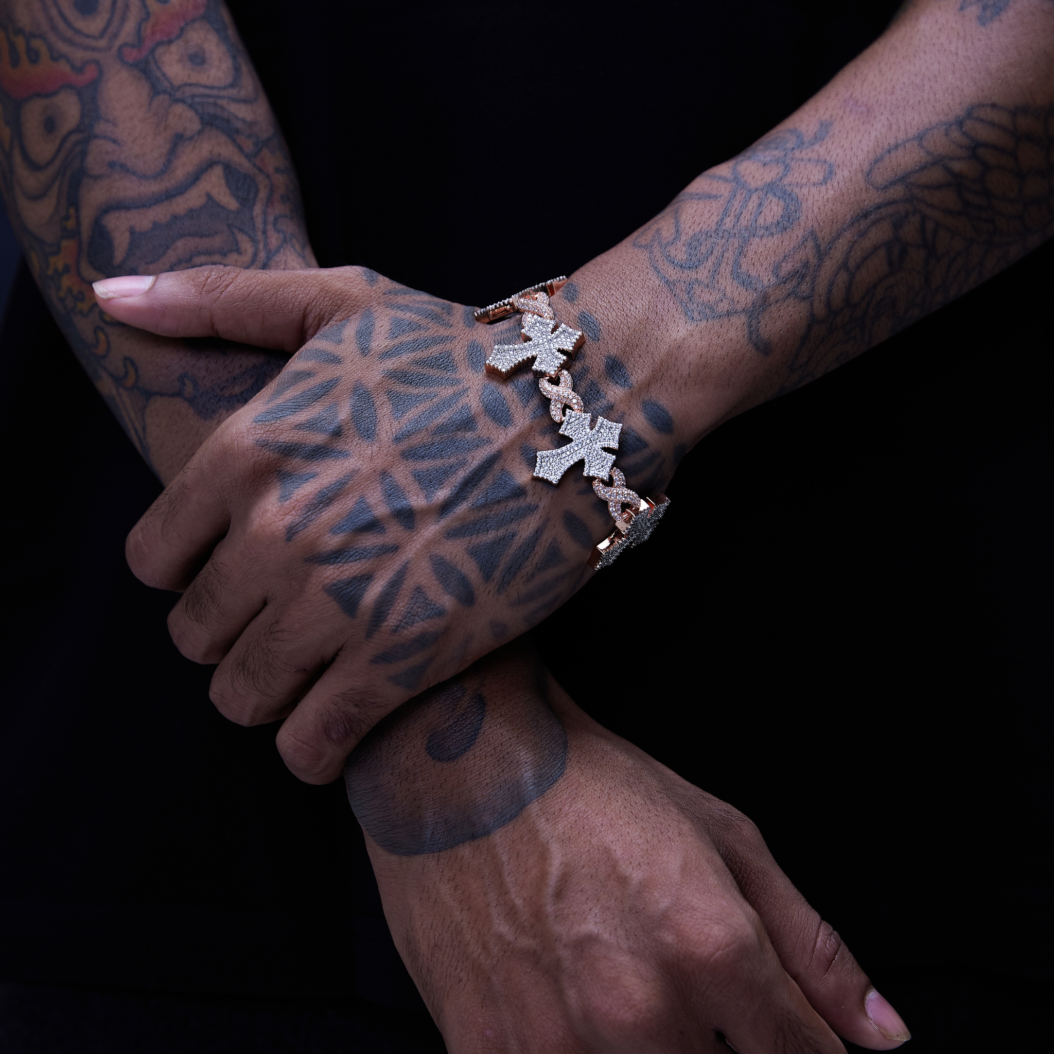 Infinite Cross Bracelet