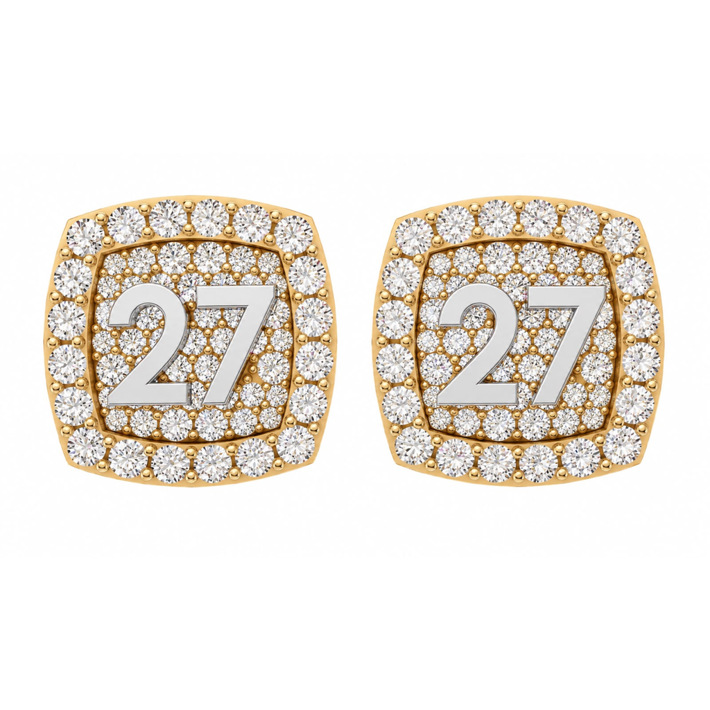 Custom Initial Studs