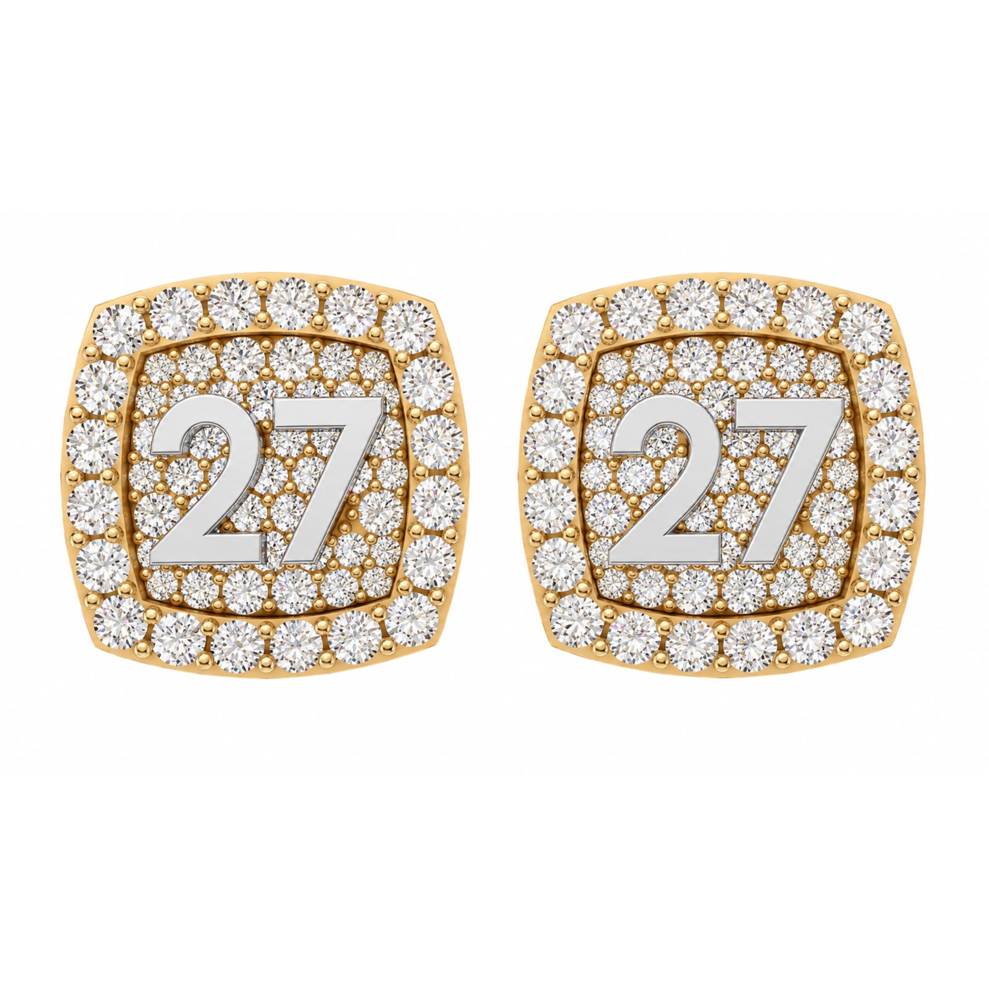 Custom Initial Studs