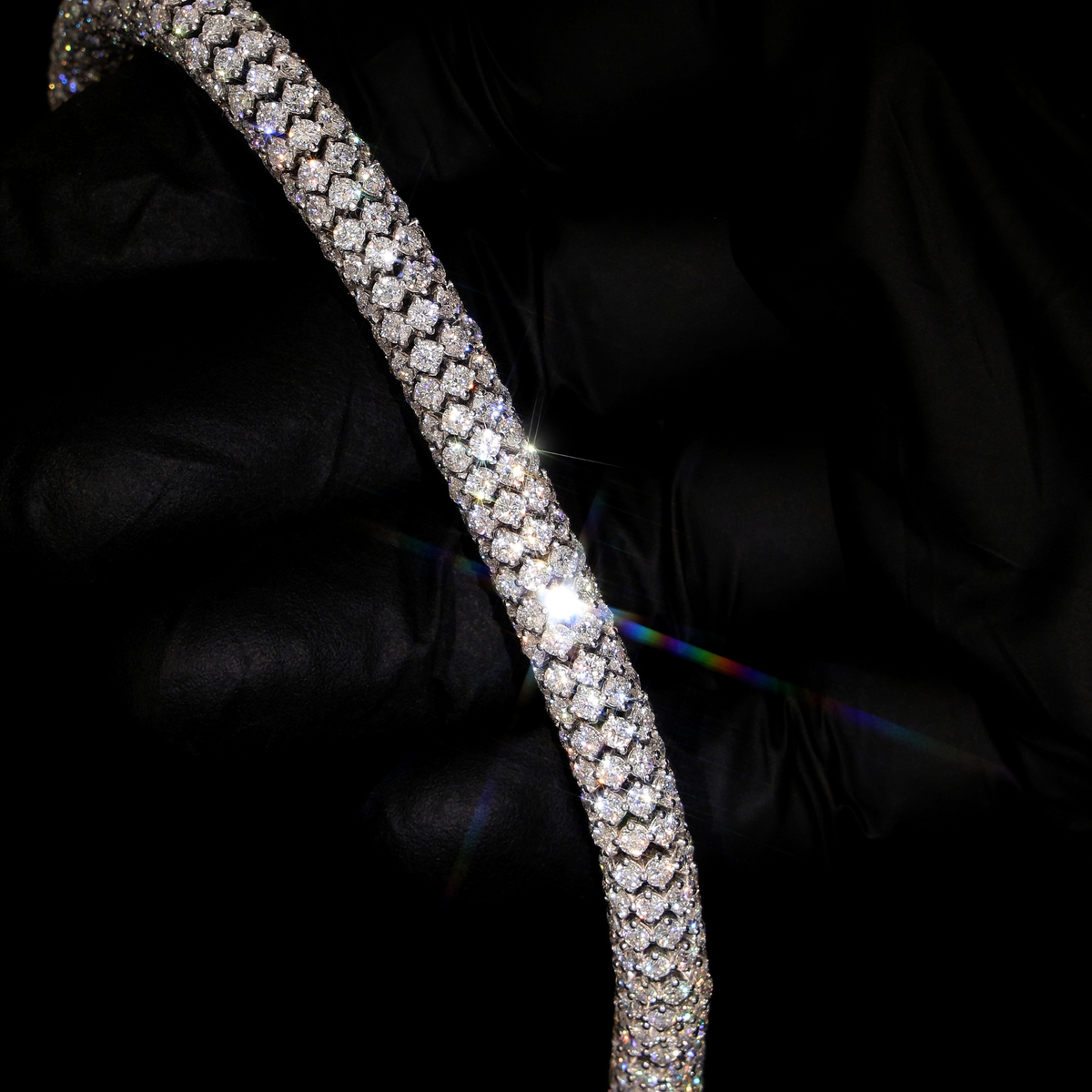 Popcorn Diamond Bracelet