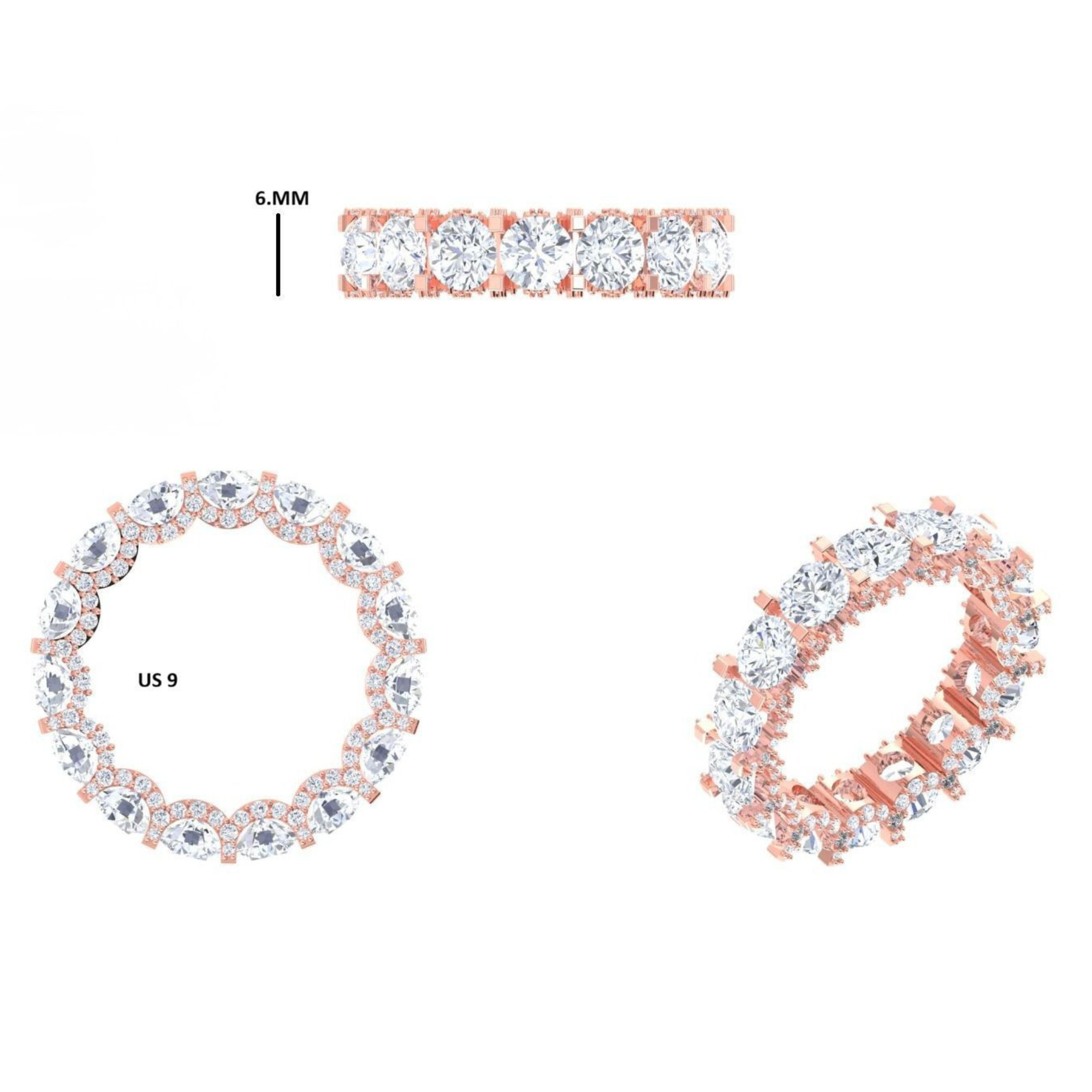 Rosefire Luxe Band Ring