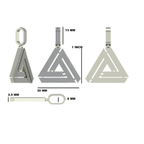 Party Bling Diamond Pendant ~ "Stand Out From Crowd"