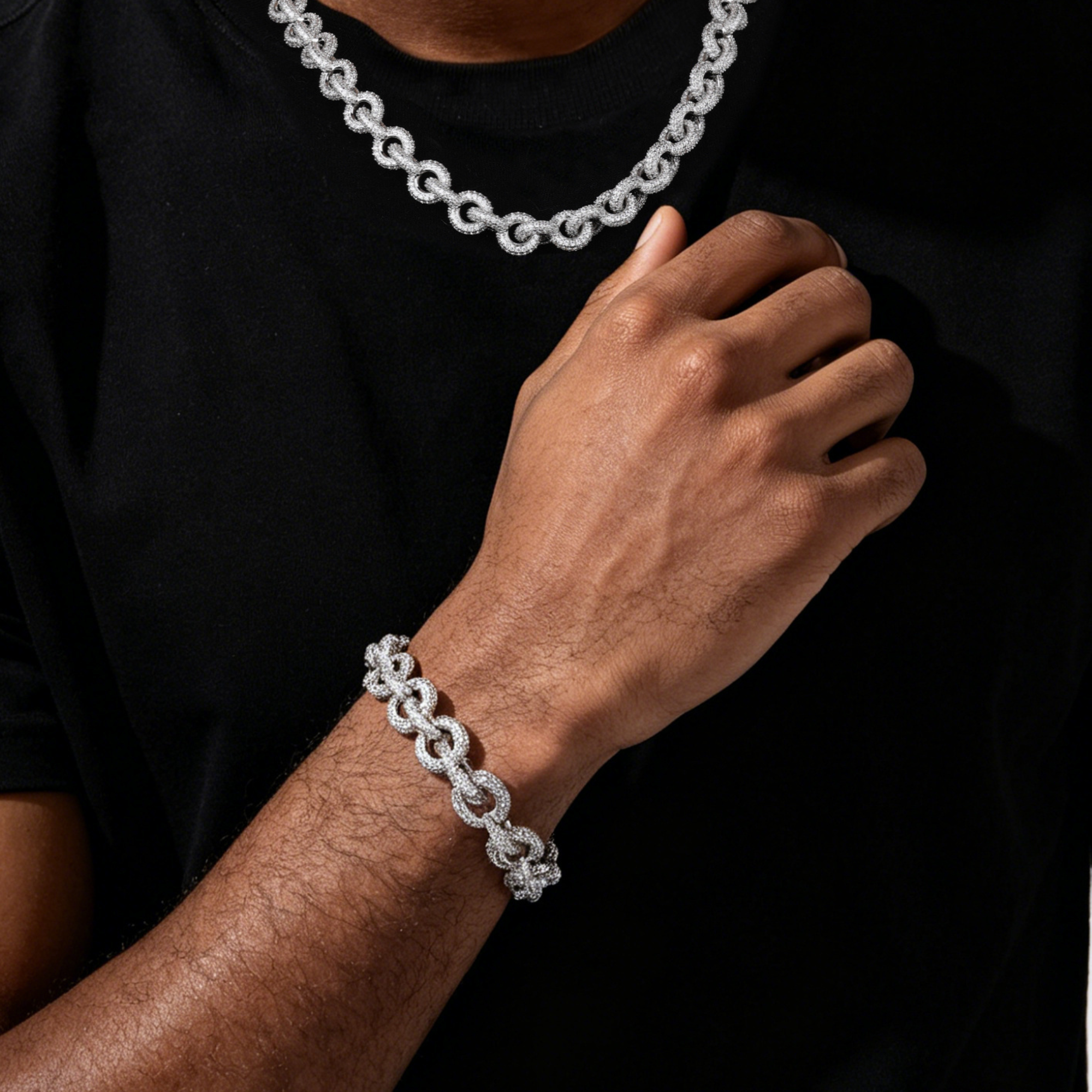 11MM Torus Link Bracelet