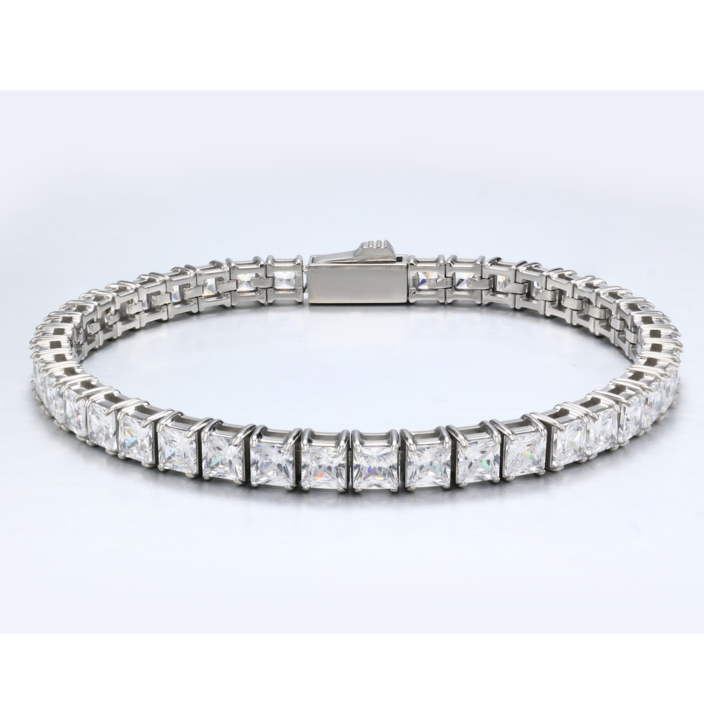 4MM Princess Tennis Bracelet - Waterproof