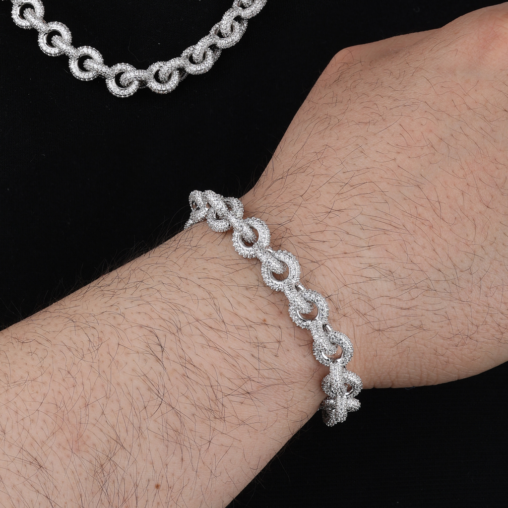 11MM Torus Link Bracelet