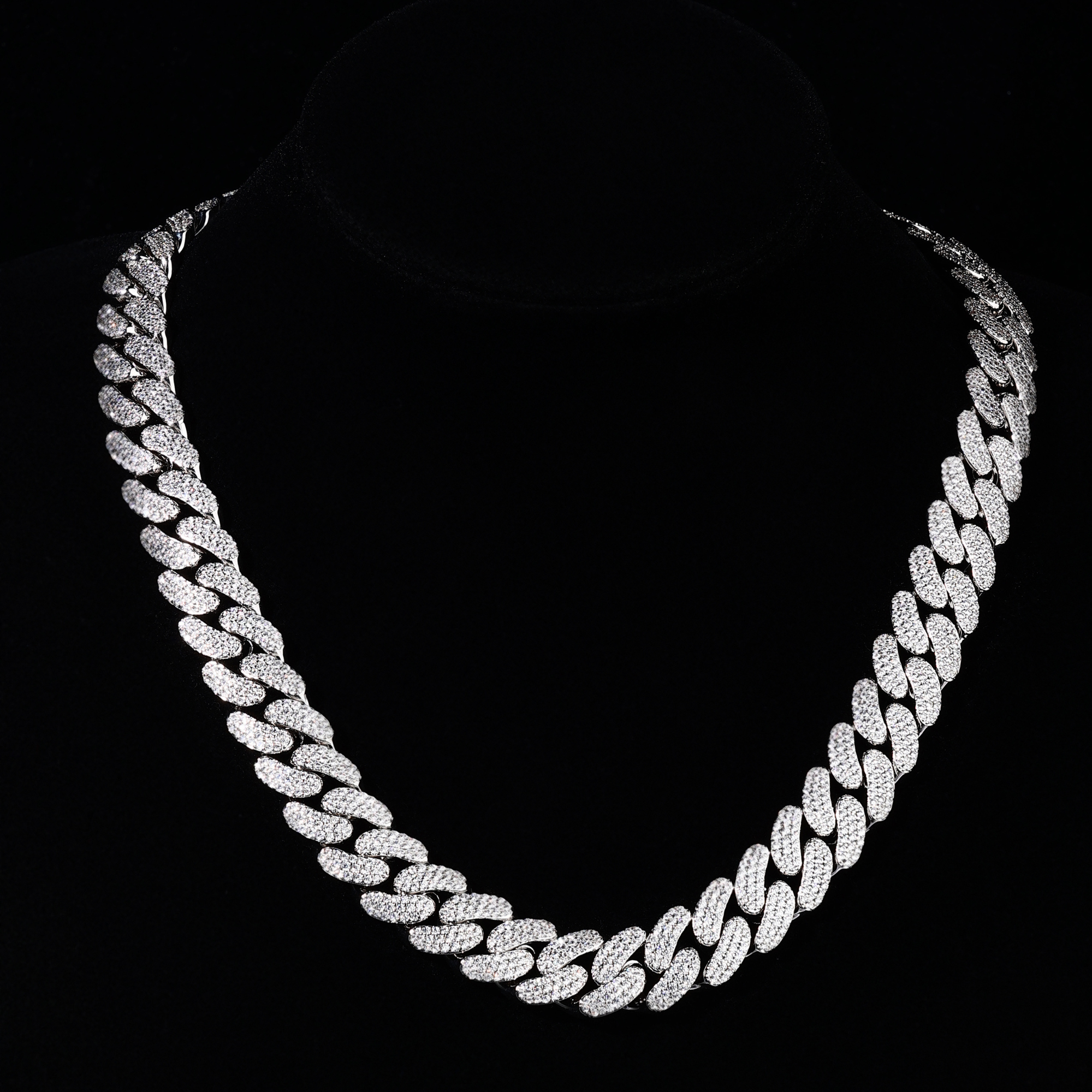 14MM Iced Out Miami Cuban Chain