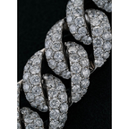 22MM White Gold Cuban Chain