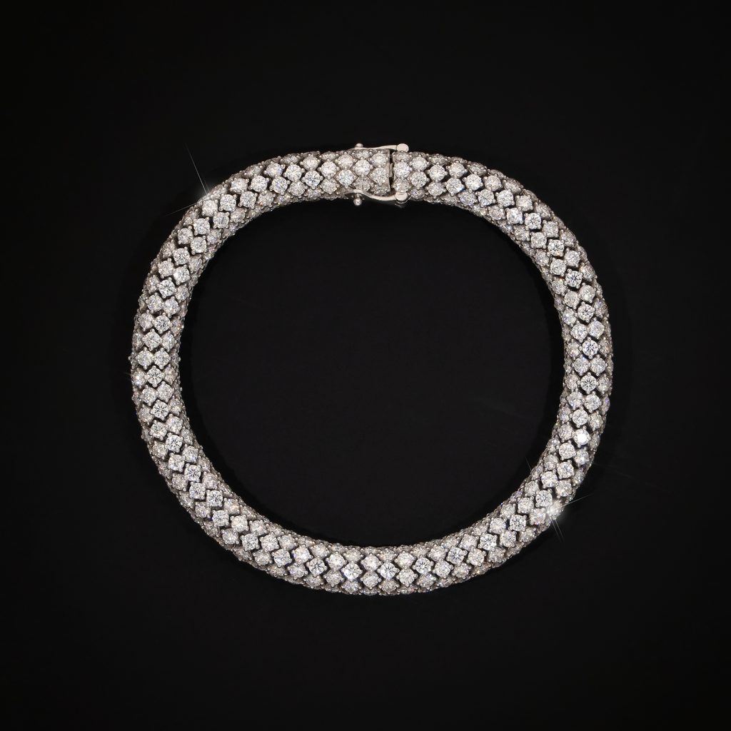 Popcorn Diamond Bracelet