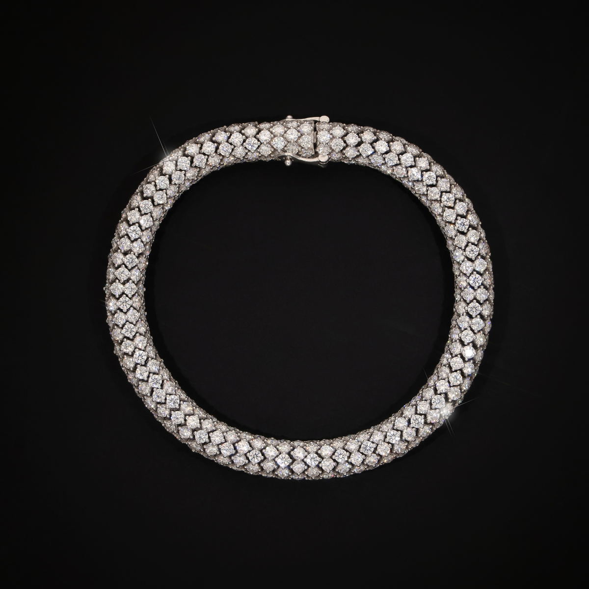 Popcorn Diamond Bracelet
