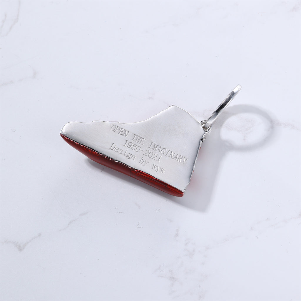 Red Jordan Pendant