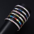 Princess Cut Diamond Tennis Bracelet (Waterproof)