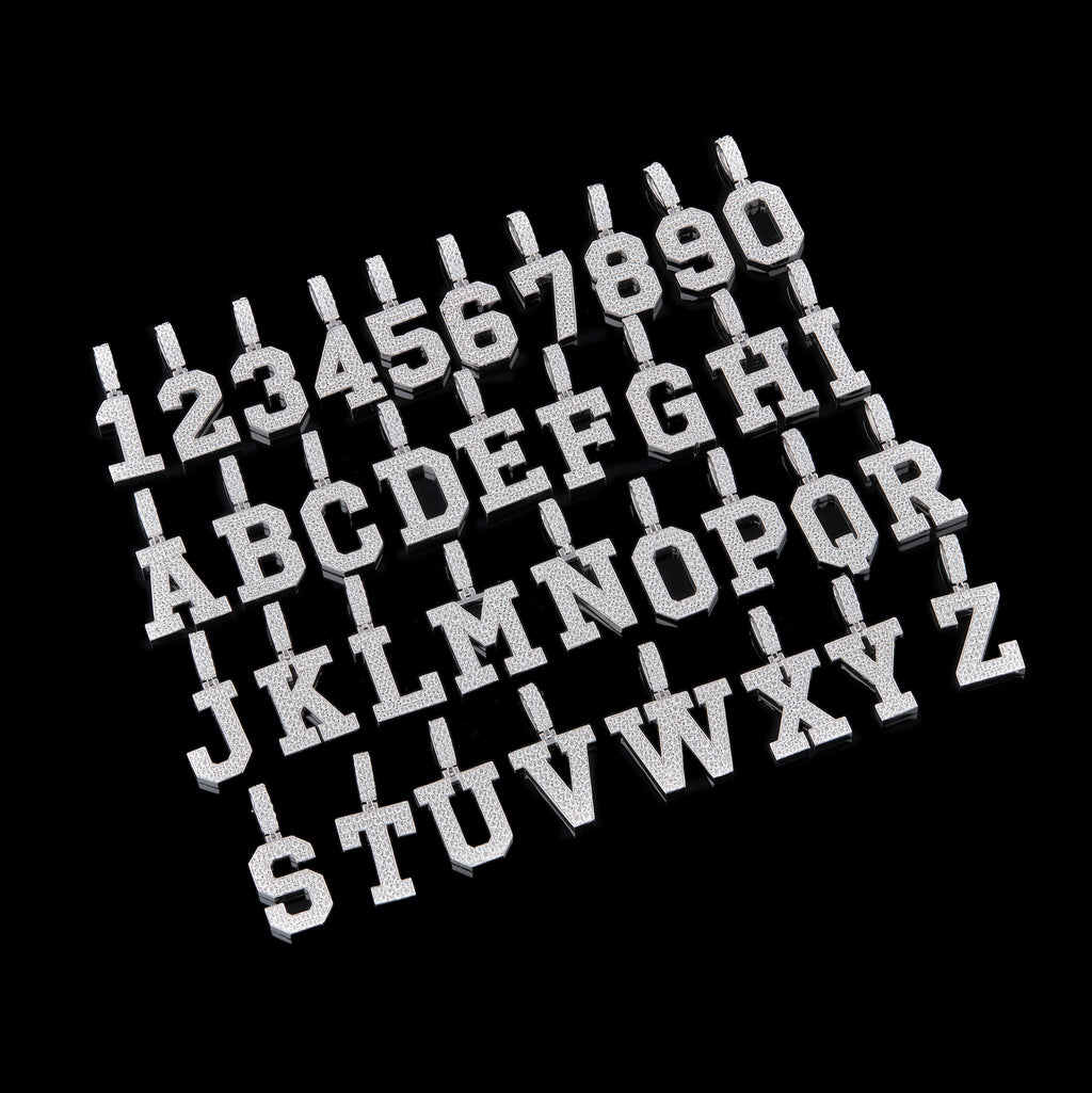 Letters & Numbers Pendant