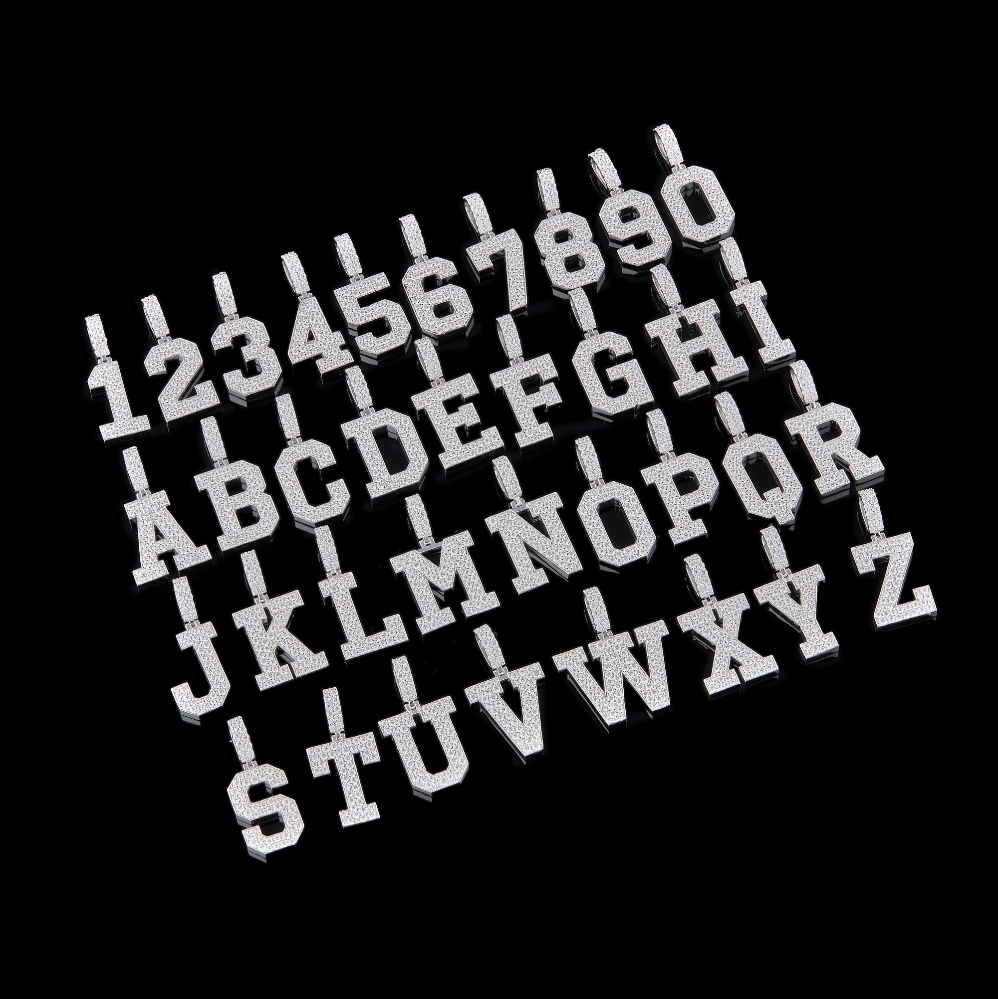 Letters & Numbers Pendant