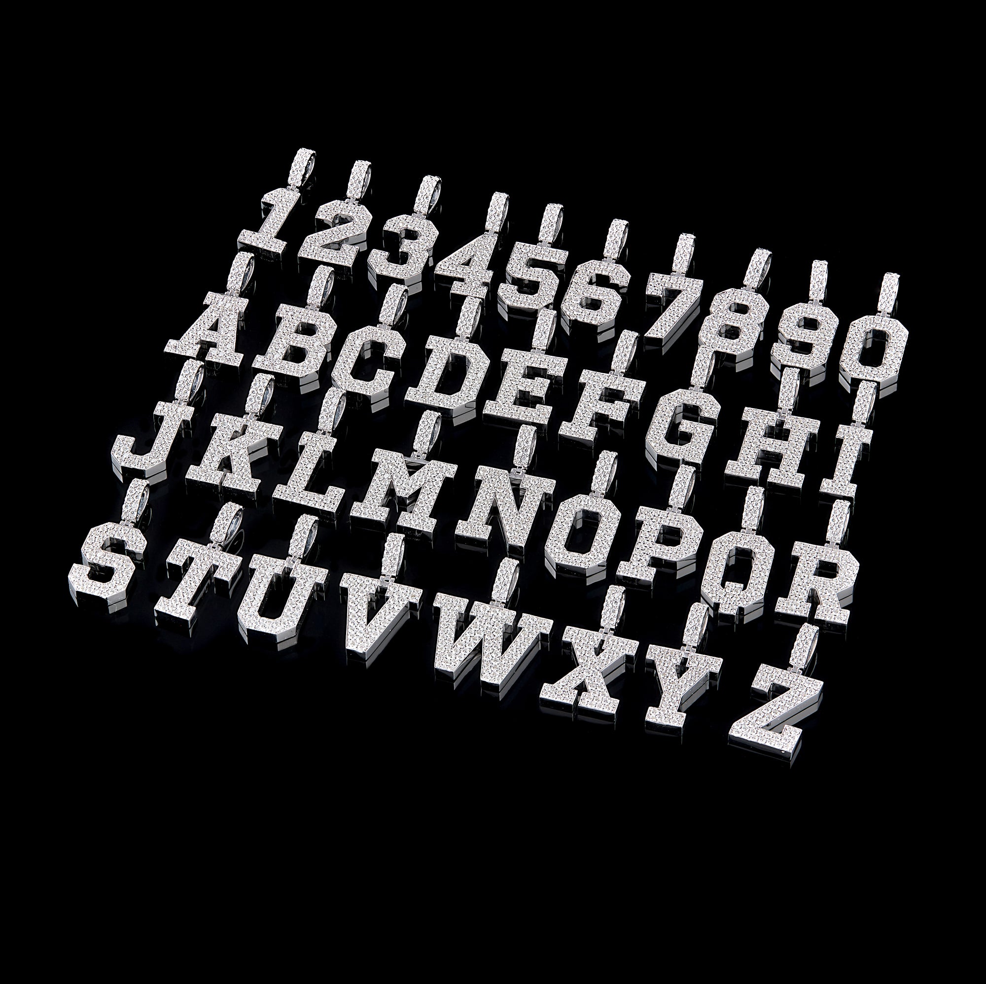Letters & Numbers Pendant