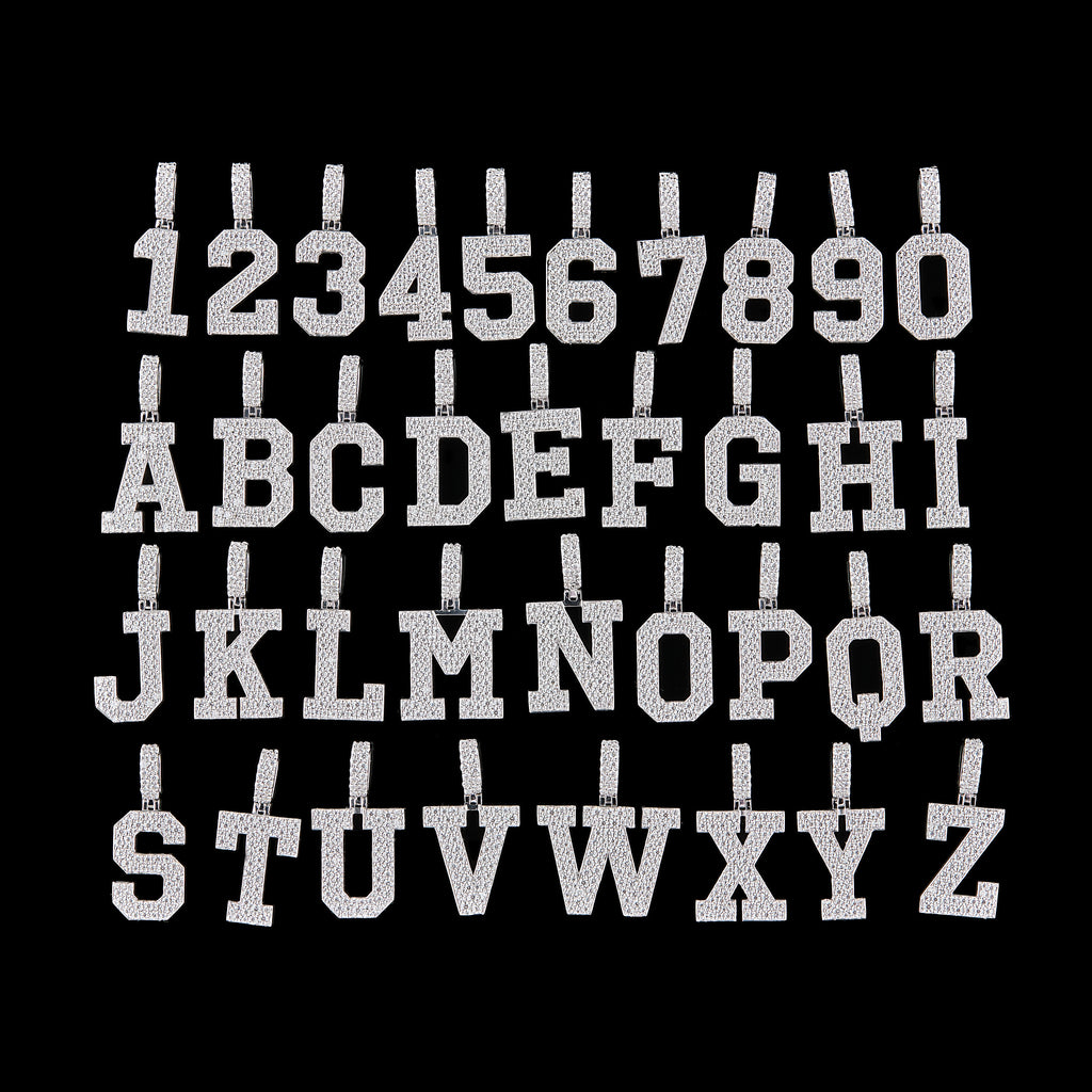 Letters & Numbers Pendant