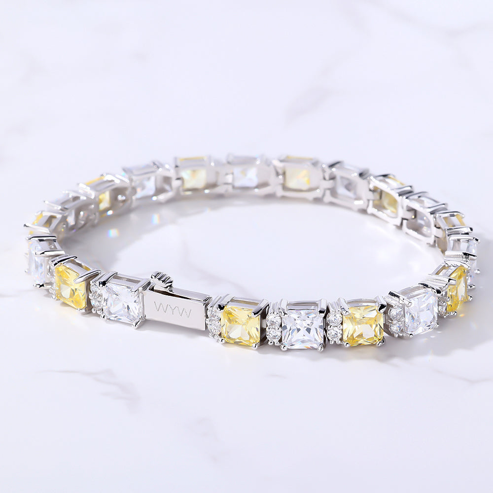 Champagne Tennis Bracelet