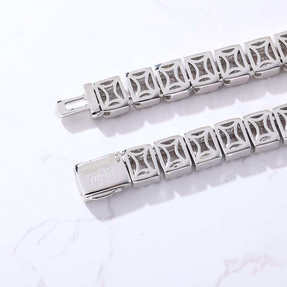 Cluster Baguette Chain
