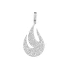 Fire Diamond Pendant ~ "Be Fearless And Stand Out"