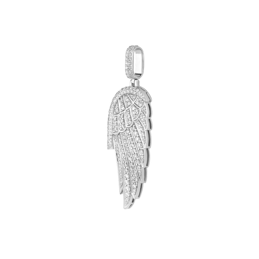 Wings Diamond Pendant ~ "Spread Your Wings Be Free"