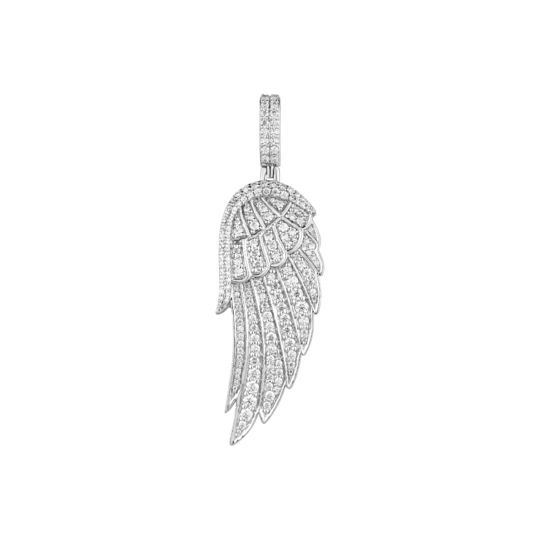 Wings Diamond Pendant ~ "Spread Your Wings Be Free"
