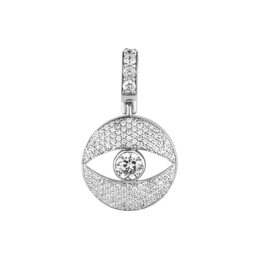 Eye Diamond Pendant "Attract Wealth And Love"