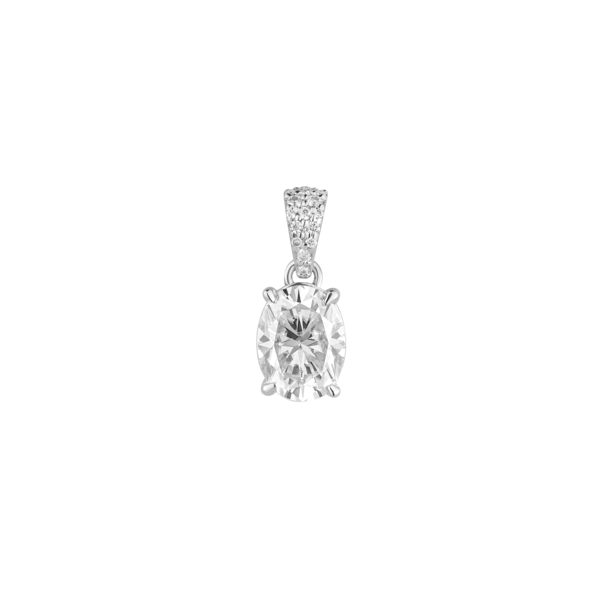 Round Single Diamond Pendant ~ "Be The Shine"