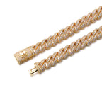 10MM Cuban Yellow Gold Bracelet