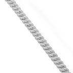 13MM White Gold Cuban Bracelet