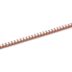 4MM Waterproof Rose Gold Tennis Bracelet