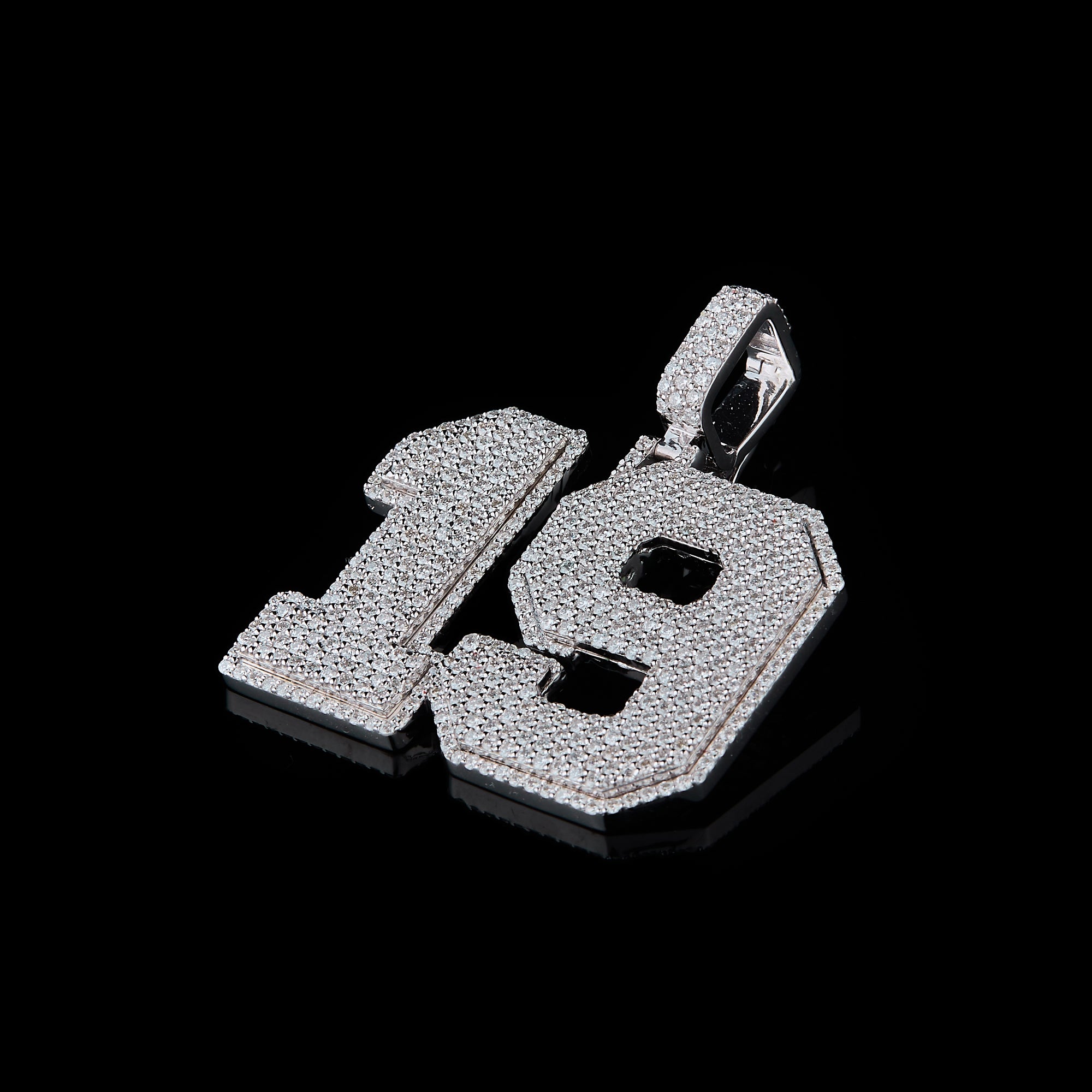 2 Digit Custom Pendant