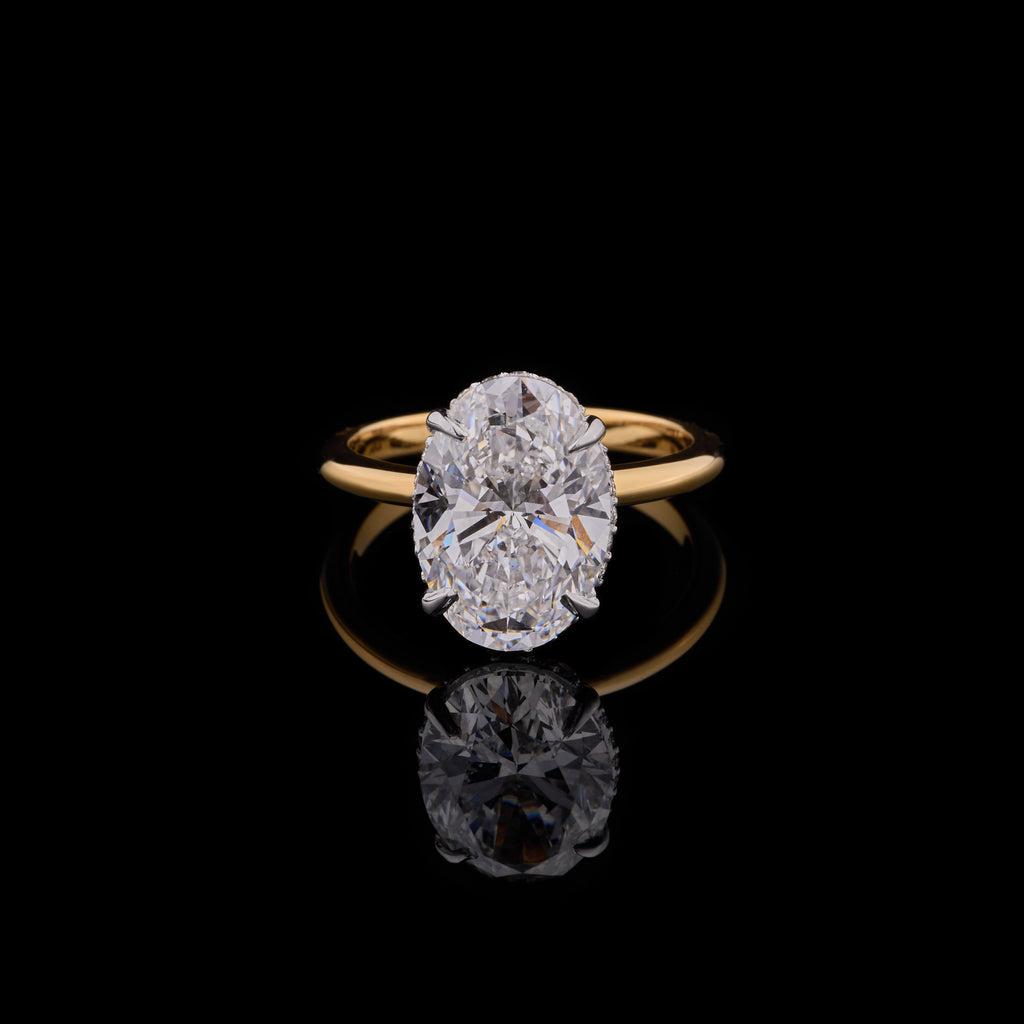 Oval Diamond Ring