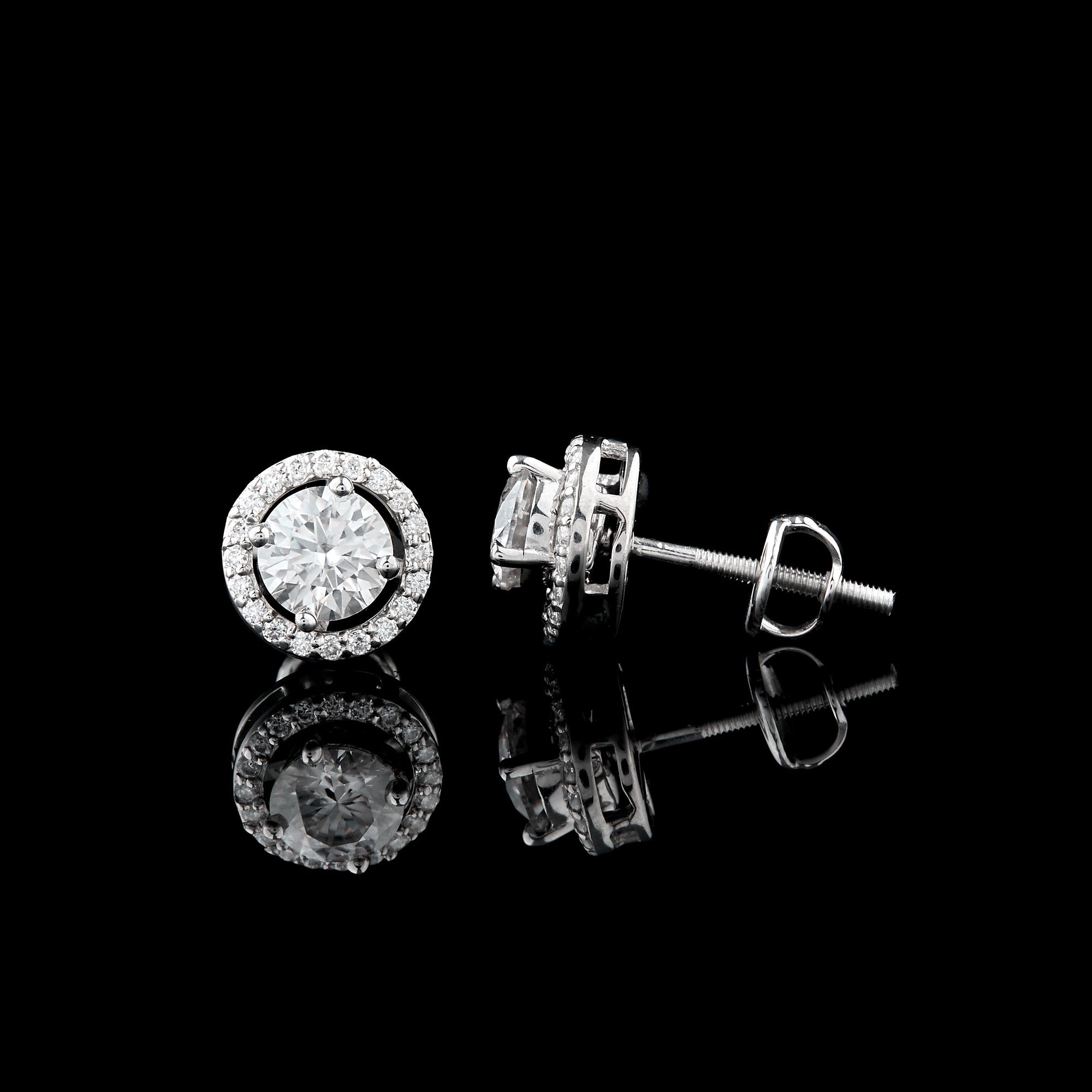 10MM Gem Aura Convertible Studs