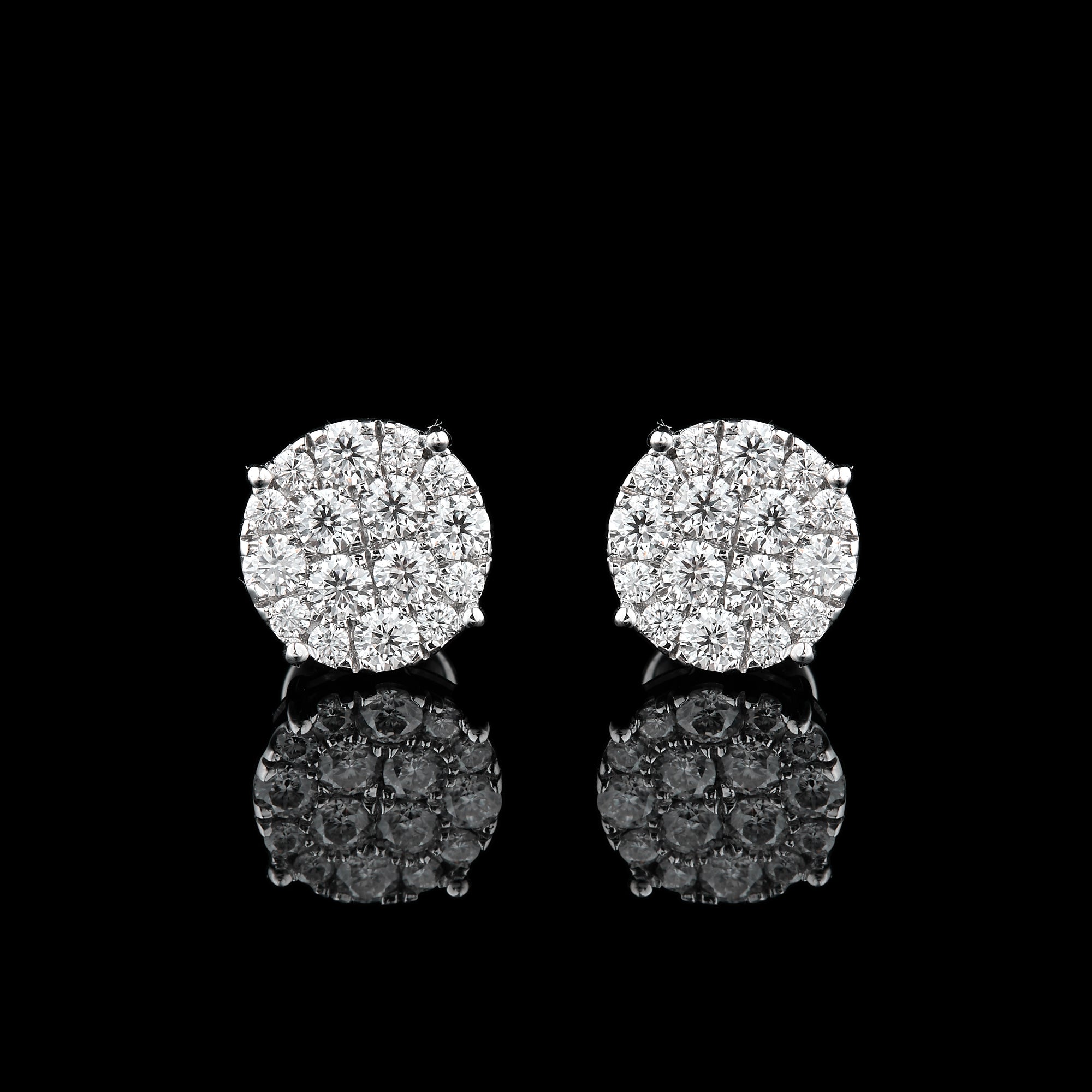 10MM Moissanite Stud
