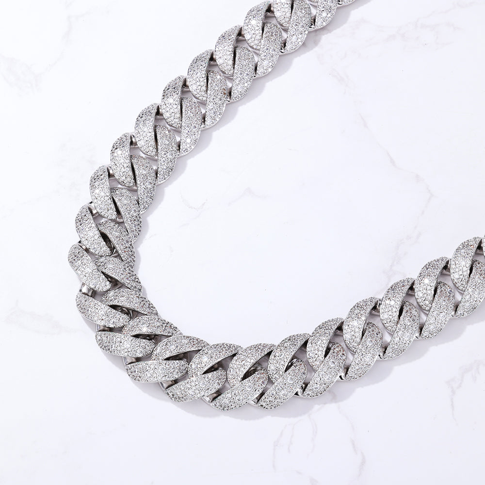 20MM Mosaic Cuban Chain