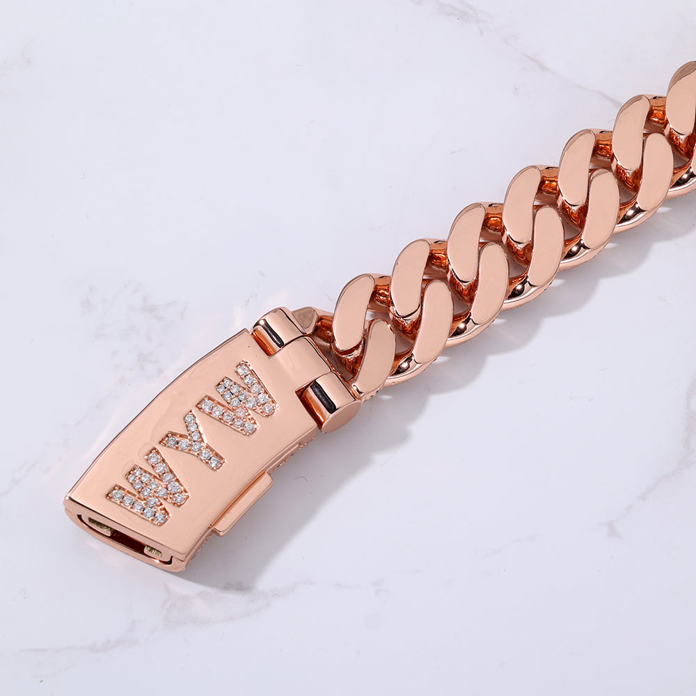 18MM Mosaic Cuban Chain