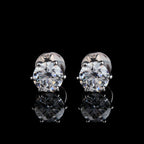 Solitaire Crown Studs