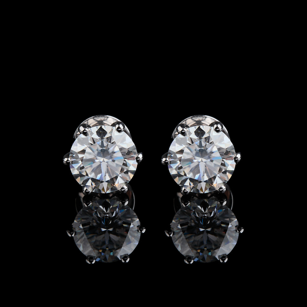 Solitaire Crown Studs